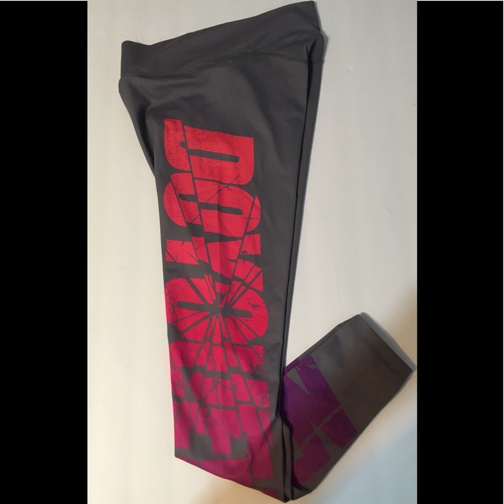 XS gray Do You Even / DYE discontinued leggings